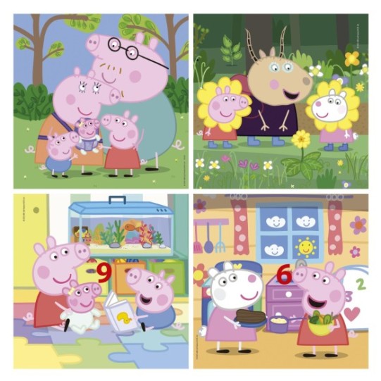   Progressivos Peppa Pig 6+9+12+16