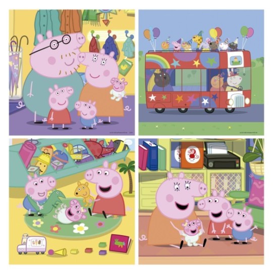    Maleta Progressivos Peppa Pig 6+9+12+16