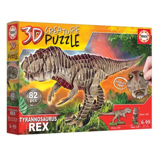    T-Rex 3D Creature Puzzle