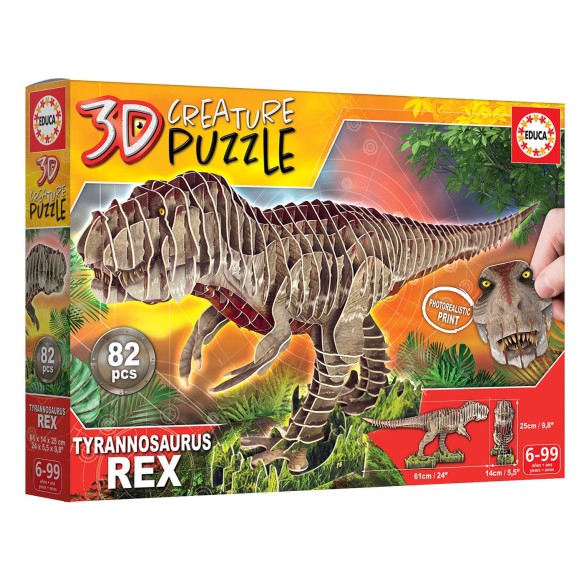    T-Rex 3D Creature Puzzle