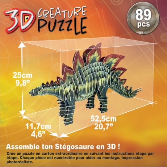    Stegosaurus 3D Creature Puzzle