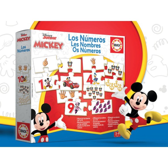    Aprendo... Los números Mickey and Friends