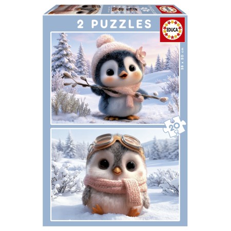 2x20 Manchots Mignons