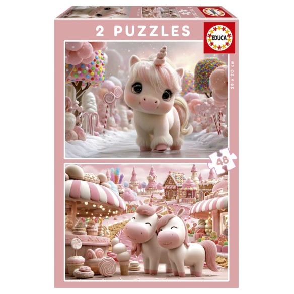 2x48 Unicornios Dulces