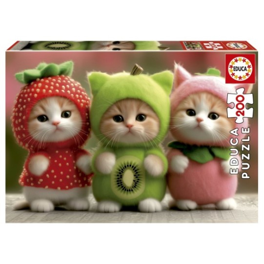 200 Gatinhos Frutados