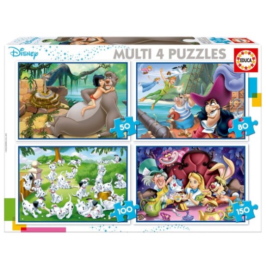 Multi 4 In 1 Classiques Disney