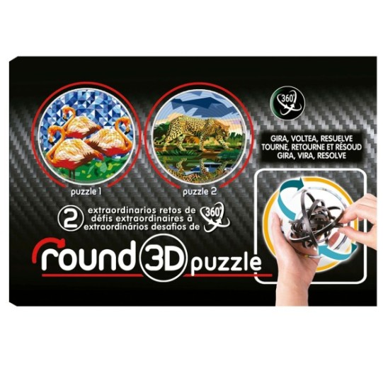    Round 3D Puzzle Elizabeth Sutton
