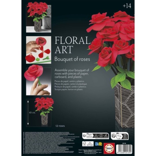Bouquet de Roses Floral Art