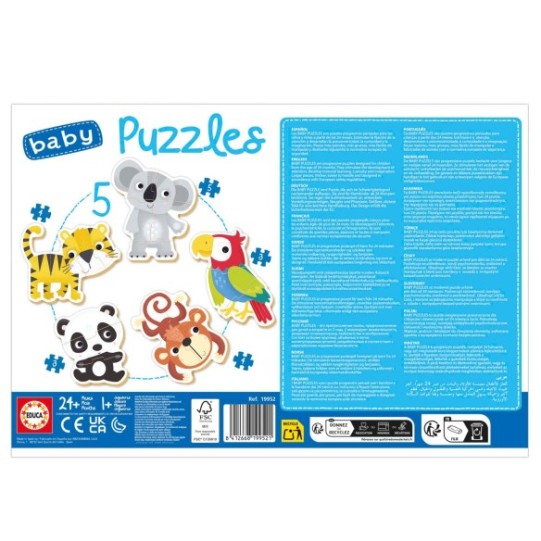    Baby Puzzles Fauna salvaje