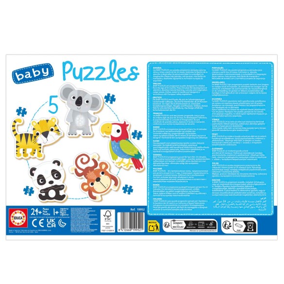    Baby Puzzles Fauna salvaje