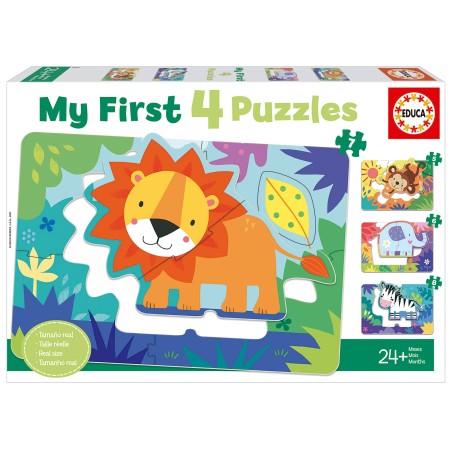 Les Animaux de la Jungle My First Puzzles