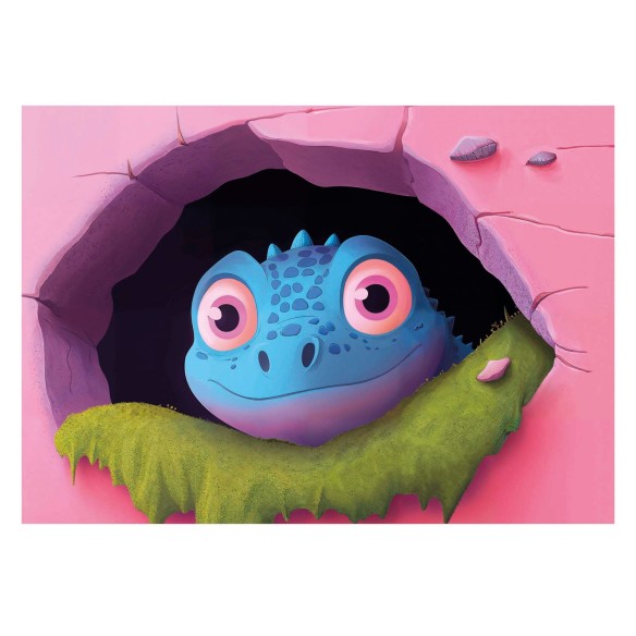 4 in a Box Puzzles. Dinos sympathiques 20+40+60+80