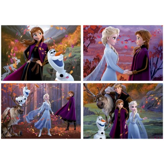    Multi 4 Puzzles Frozen 2 50+80+100+150