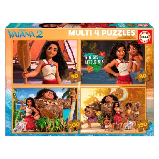 Multi 4 Vaiana 2 50+80+100+150