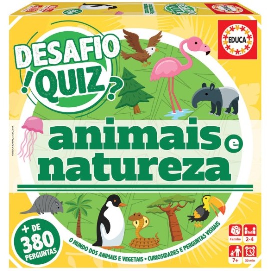 Desafio Quiz - Descobrir Os Animais E A Natureza