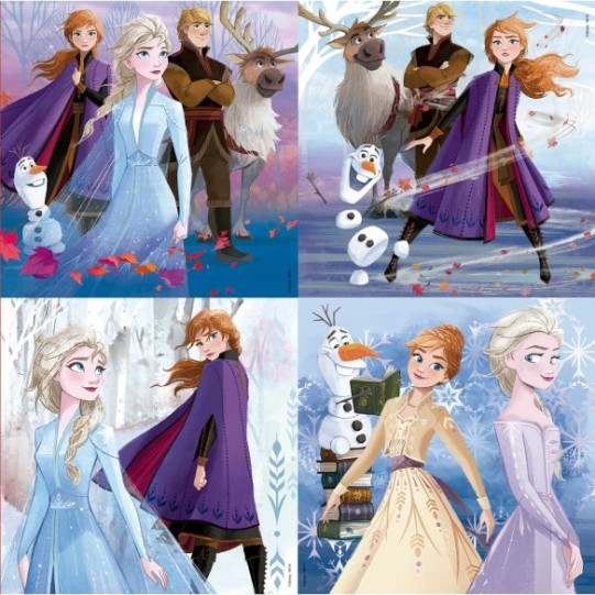 Malette Puzzles Progressifs Reine Des Neiges 2
