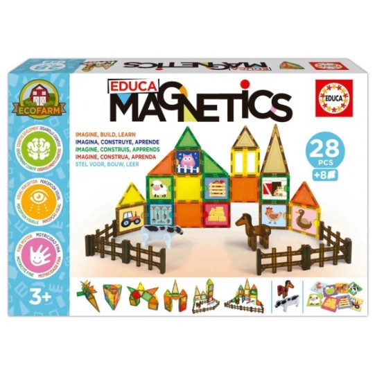 Educa Magnetics Ecofarm 28 Pcs