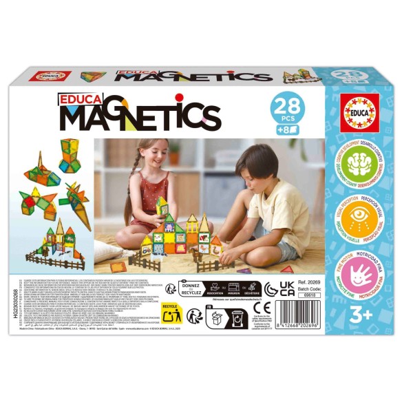 Educa Magnetics Eco Farm 28pcs