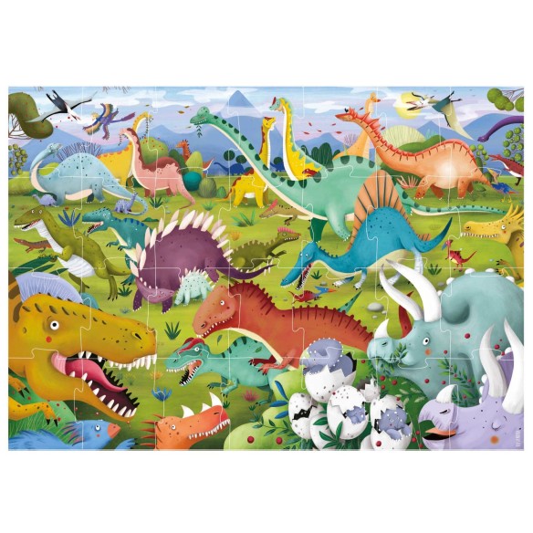    28 Dinosaurios Puzzle Max