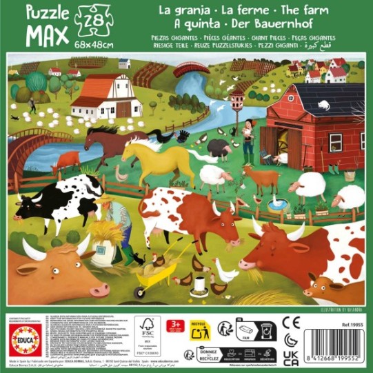    28 La granja Puzzle Max
