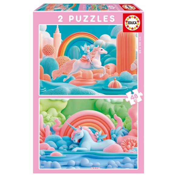 2x48 Licornes Magiques