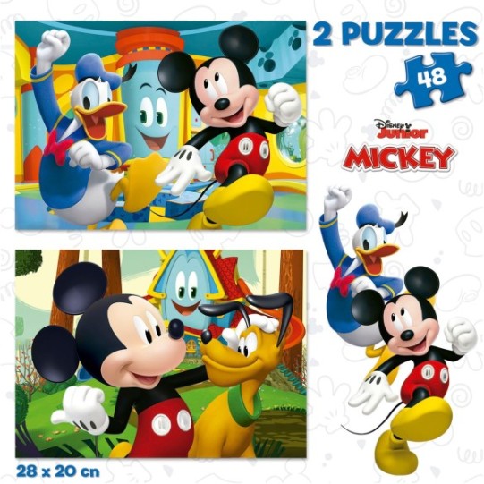    2x48 Mickey Mouse Fun House
