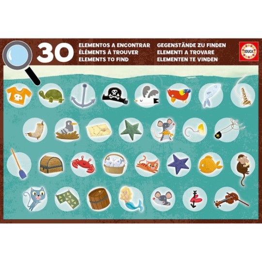    50 Barco Pirata "Detectives'Puzzle"