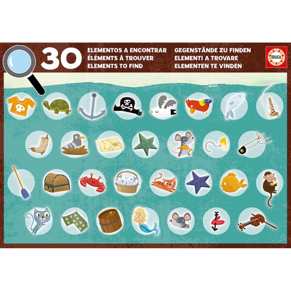    50 Barco Pirata "Detectives'Puzzle"