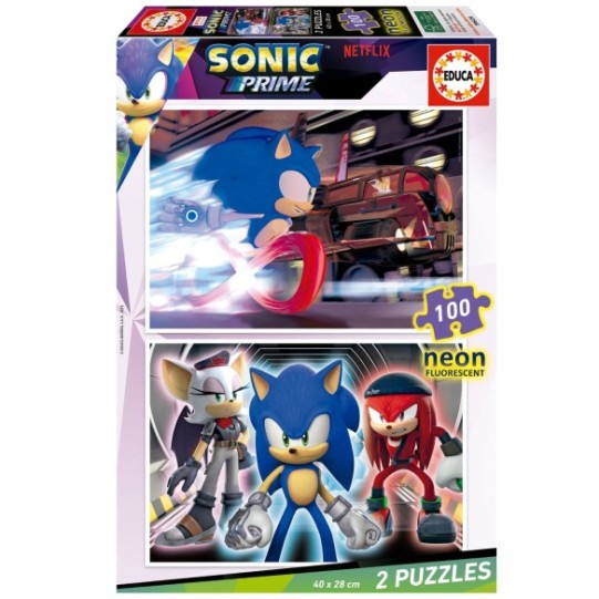 2x100 Sonic Prime "Neon"