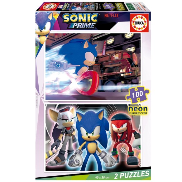 2x100 Sonic Prime "Neon"