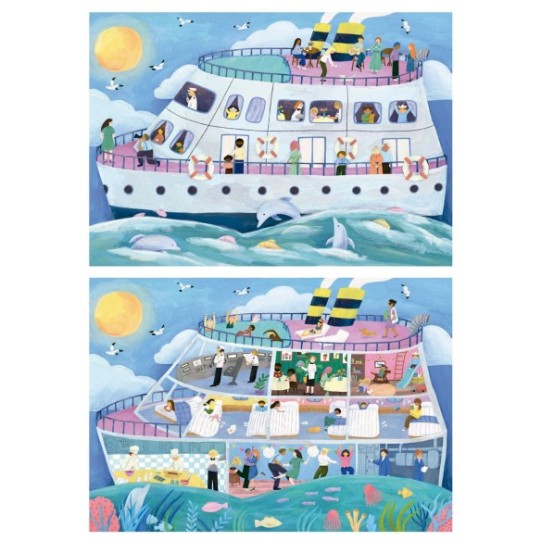 2x100 Intérieure/Extérieure Bateau