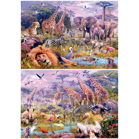    2x100 Animales salvajes