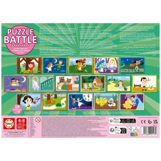 Puzzle Battle Jr Contes