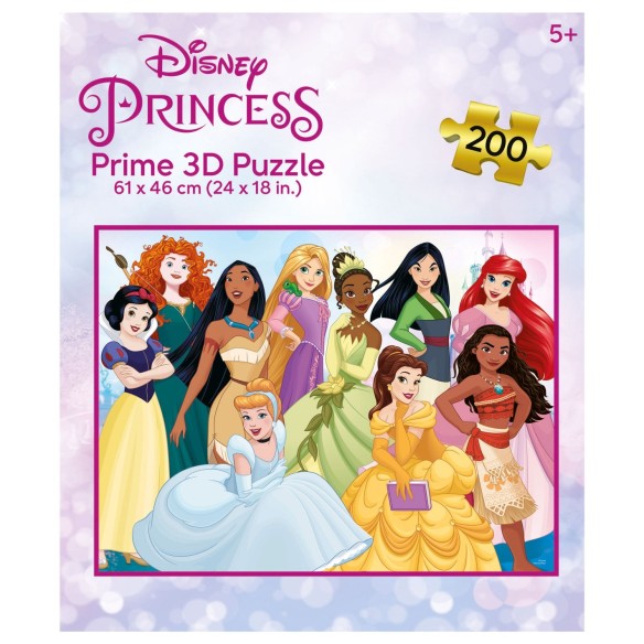    200 Disney Princess 3D Lenticular Puzzle