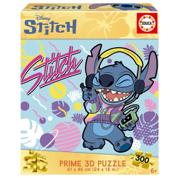300 Stitch "3D Lenticular Puzzle"
