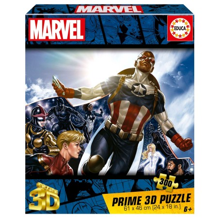 300 Marvel "3D Lenticular Puzzle"