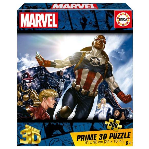 300 Marvel "3D Lenticular Puzzle"