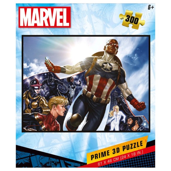    300 Marvel "3D Lenticular Puzzle"