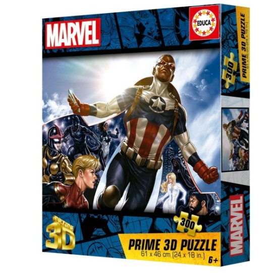 300 Marvel "3D Lenticular Puzzle"