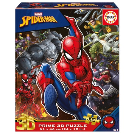 300 puzzle lenticulaire 3D Spider-Man
