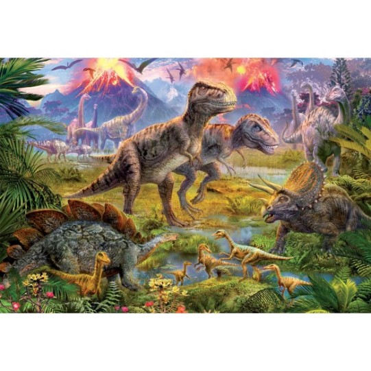 500 Rencontre entre dinosaures