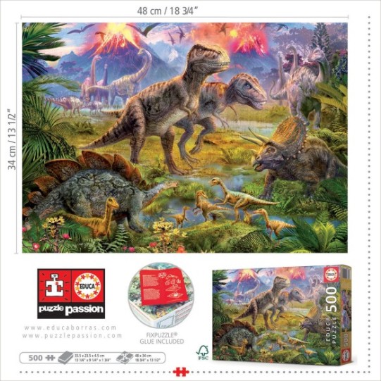    500 Encuentro de dinosaurios