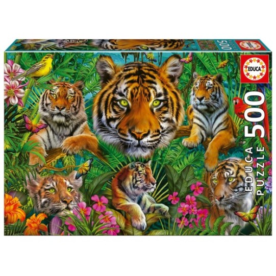 500 Jungle Des Tigres