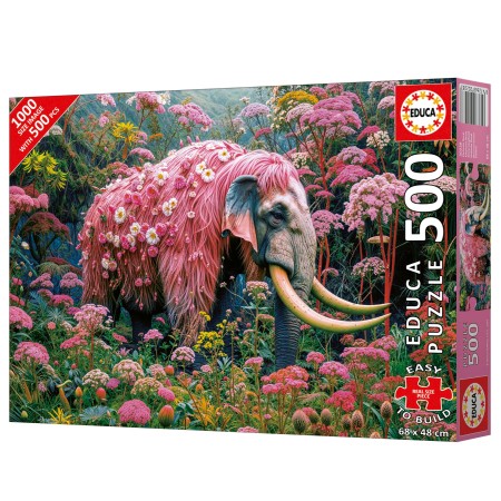 500 Plus Éléphant Fleuri 2