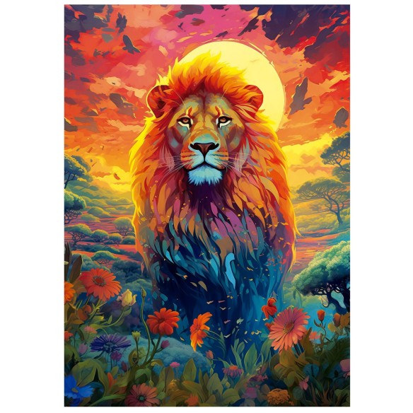    500 Mirada Majestuosa del León