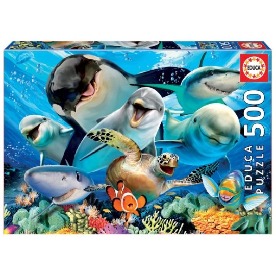 500 Selfie sous l´eau