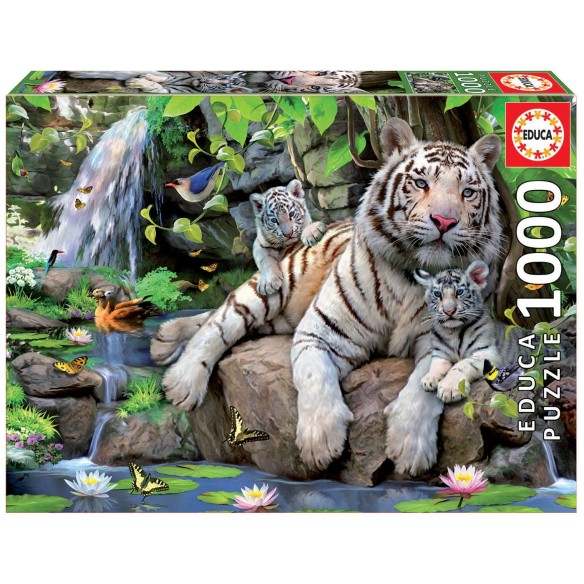 1000 Tigres blancs du bengale