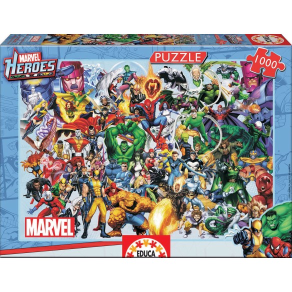 1000 Les héros de Marvel
