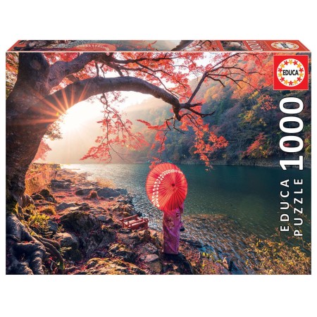 1000 Amanecer en el río Katsura, Japón
