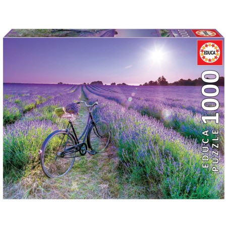 1000 Bike in a Lavender Field